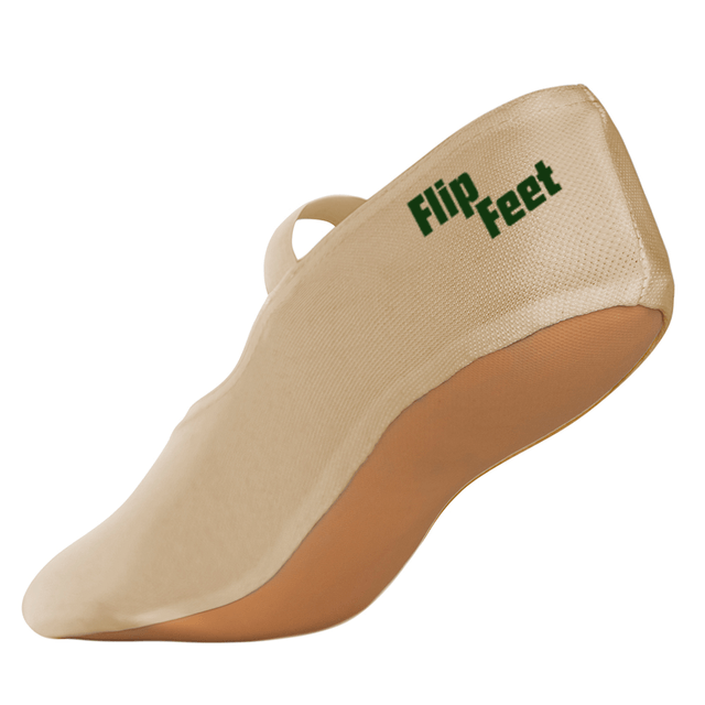 FlipFeet Gold Trampoline Shoes - Children Size